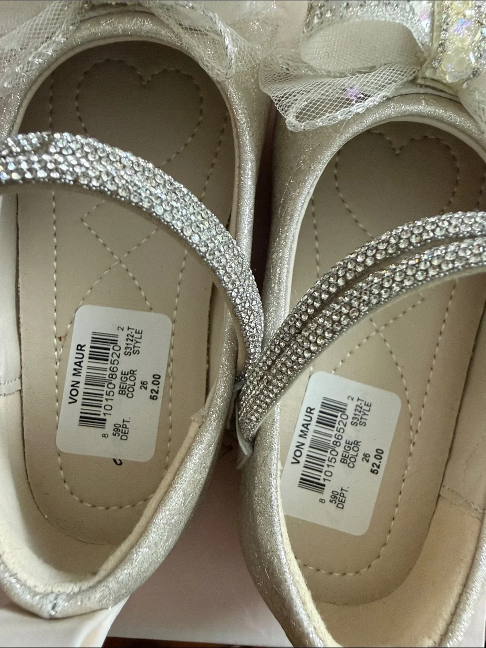 Doe A Dear sparkling white